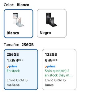 Samsung Galaxy Z Flip 7 Beige/Azul 12gb