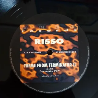 1995 TRANCE Terminator II Risso Vinilo