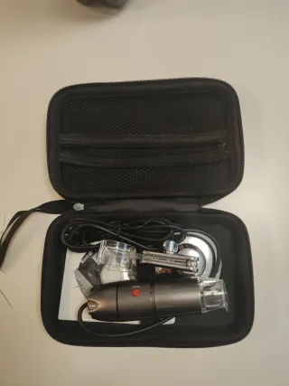 Microscopio Digital USB con Estuche nuevo