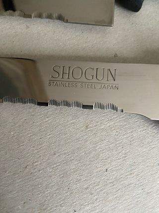 Set 4 Coltelli Shogun Stainless Steel Lunghezza 33