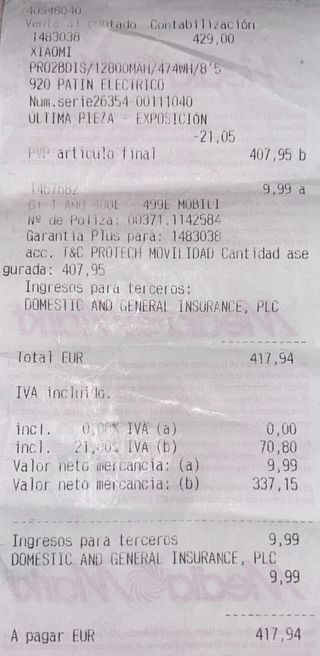 Patinete Eléctrico Xiaomi PRO en muy buen estado.