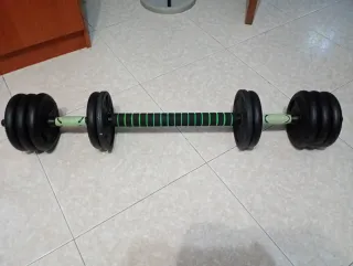 Barra de pesas multiposición