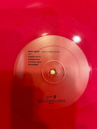 Billie Eilish Don't Smile At Me (Vinilo Edicion R)