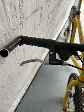 Bicicleta amarilla económica