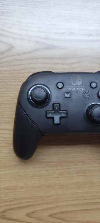 Mando Pro Negro parra Nintendo Switch 1 y 2 Nuevo