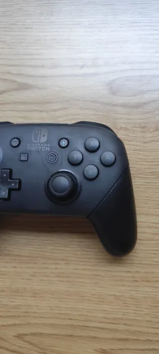 Mando Pro Negro parra Nintendo Switch 1 y 2 Nuevo