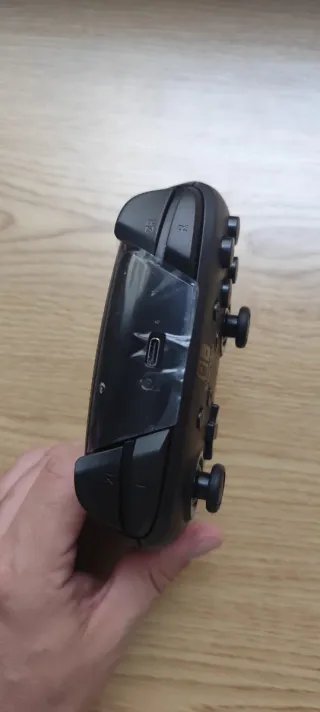 Mando Pro Negro parra Nintendo Switch 1 y 2 Nuevo