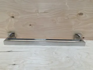 Toallero Doble Acero Inox. 60cm