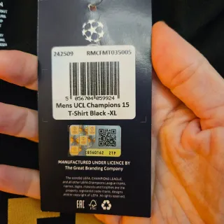 Camiseta Real Madrid Champions