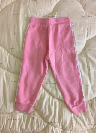 Pantaloni tuta Adidas bambina rosa 2-3 anni