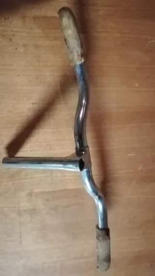 Manubrio Condorino Bianchi Cromato