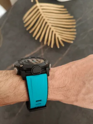 Reloj G-Shock Negro y Turquesa