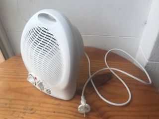 Calefactor eléctrico blanco, multiventilar NUEVO