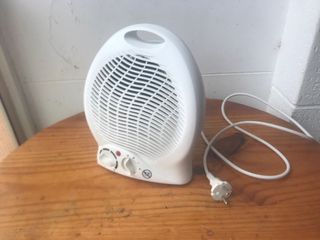 Calefactor eléctrico blanco, multiventilar NUEVO