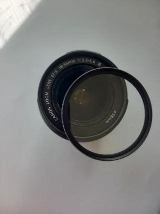 Cámara Canon EOS 1200D + Objetivo EFS 18-55mm