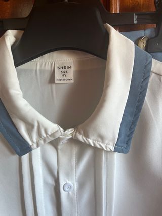 Conjunto fiesta niño T9 blanco y azul