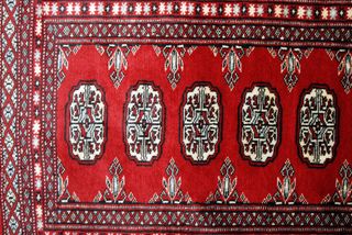 Tappeto Passatoia Rosso Cashmere 173x59