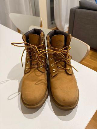 Botas Timberland Marrones y Amarillas