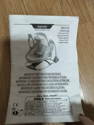 Mecedora infantil eléctrica Ingenuity