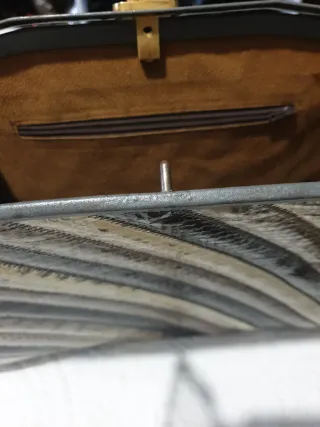 Bolso Vintage Piel Serpiente Auténtica