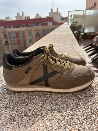 Zapatillas Munich Marrones/Verde Oliva Talla 41