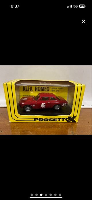 Progettok Lote 6 Miniaturas 1/43 Nuevas para Ane