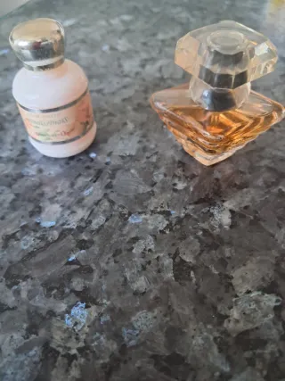 Lote de dosMiniaturas de Perfume de coleccion