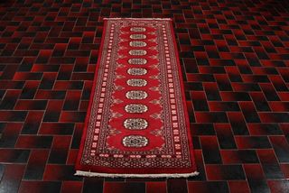 Tappeto Passatoia Cashmere Rosso 170x61