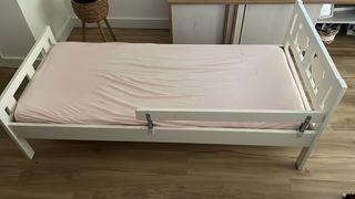 Cama infantil blanca IKEA