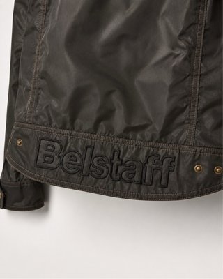 Chaqueta Belstaff Negra con Protecciones para moto