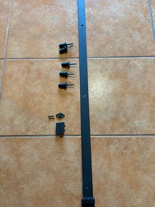 Puerta corredera madera maciza