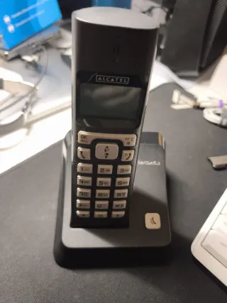 Telefono cordless Alcatel nero
