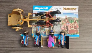 Playmobil Carro y Figuras Historia