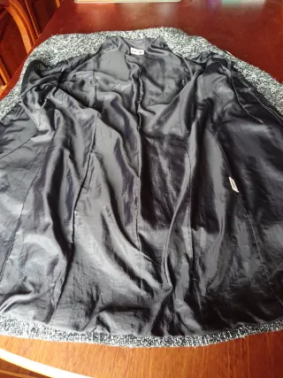 Abrigo Torero T40 Negro y Blanco