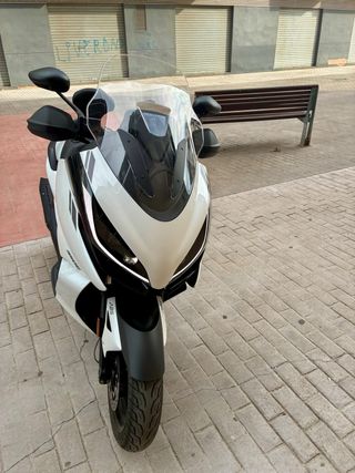 Scooter Zontes 350E Blanca