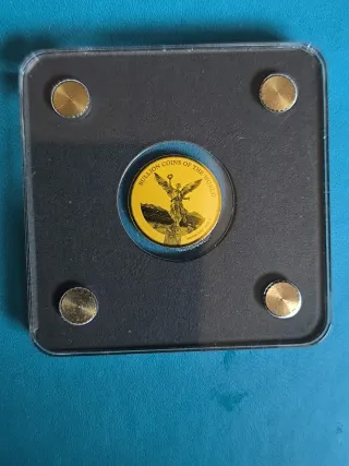 Moneda de Oro 24 Quilates