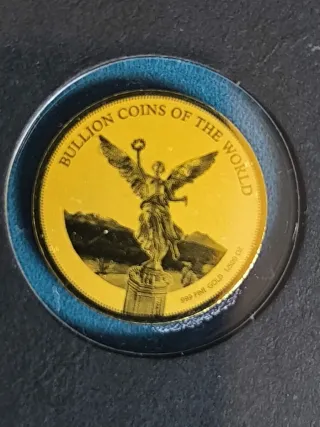 Moneda de Oro 24 Quilates