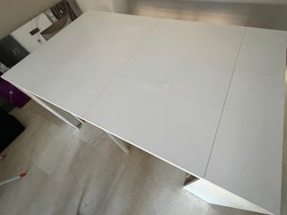 Tavolo da pranzo allungabile bianco