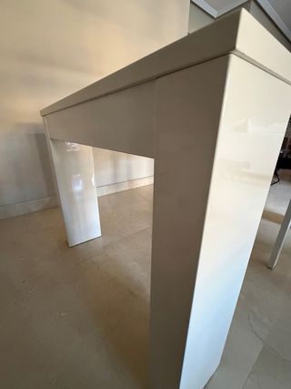 Tavolo da pranzo allungabile bianco