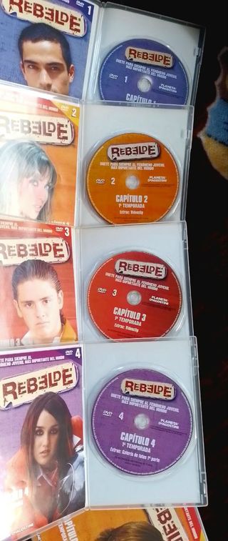 Rebelde Novela 12 DVD Planeta