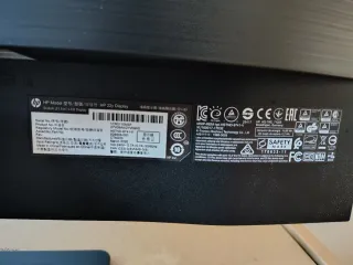 Monitor HP Nero, display LCD 21,5 pollici