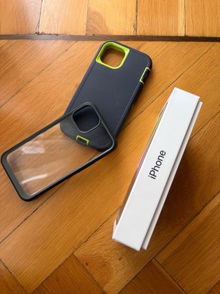 iPhone 14 128GB Negro+Funda Protectoras de regalo