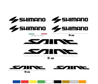 Kit Adesivi Shimano Saint