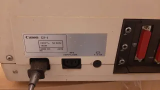 Canon CX-1 Computer Personale 1981