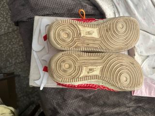 Nike Air Force 1 Rojo y Naranja