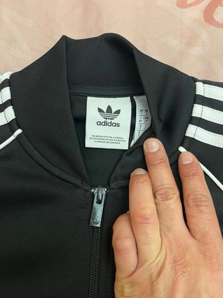 Tuta Adidas nera uomo/donna
