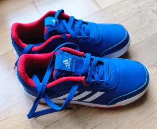 Deportivas Adidas niño azul y rojo