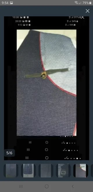 Americana Cortefiel AZUL  Hombre