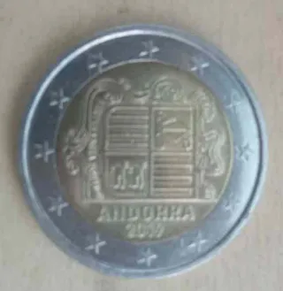 Moneda de Andorra 2019