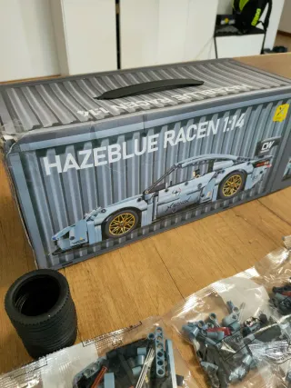 Porche 973 pezzi sigillati con istruzioni+ adesivi